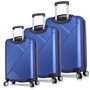 Zoozie Bags Juego de Maletas de 3 Piezas Azul